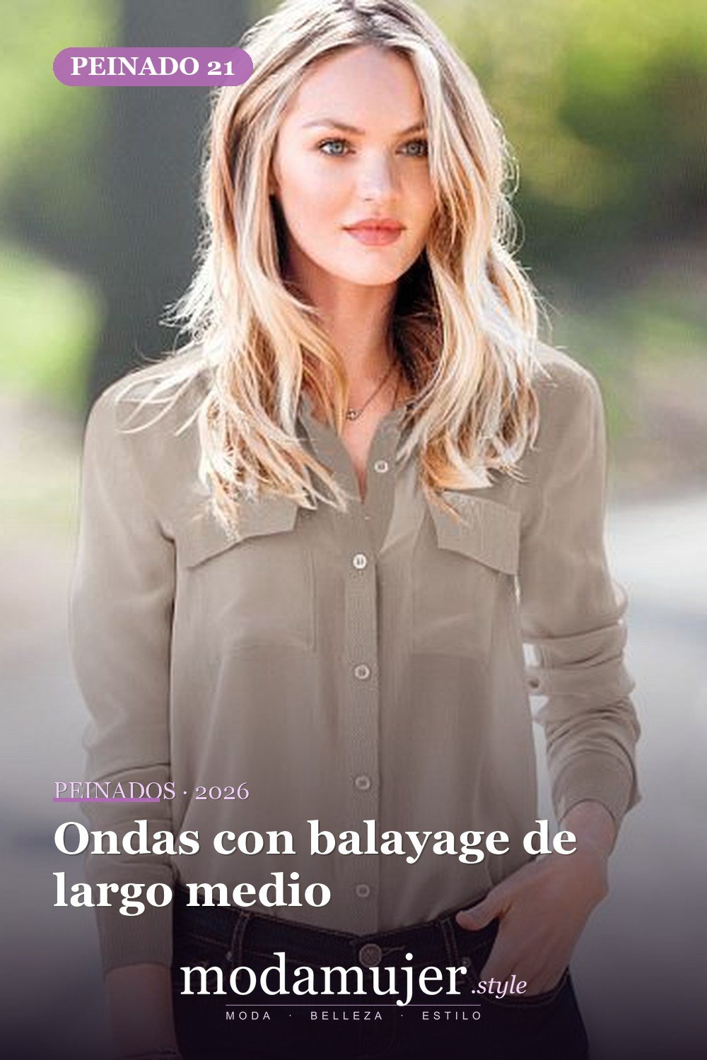 Ondas con balayage de largo medio — 41 ideas de estilo para cortes de pelo de longitud media