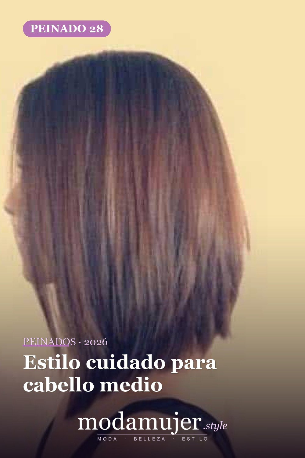 Estilo cuidado para cabello medio — 41 ideas de estilo para cortes de pelo de longitud media