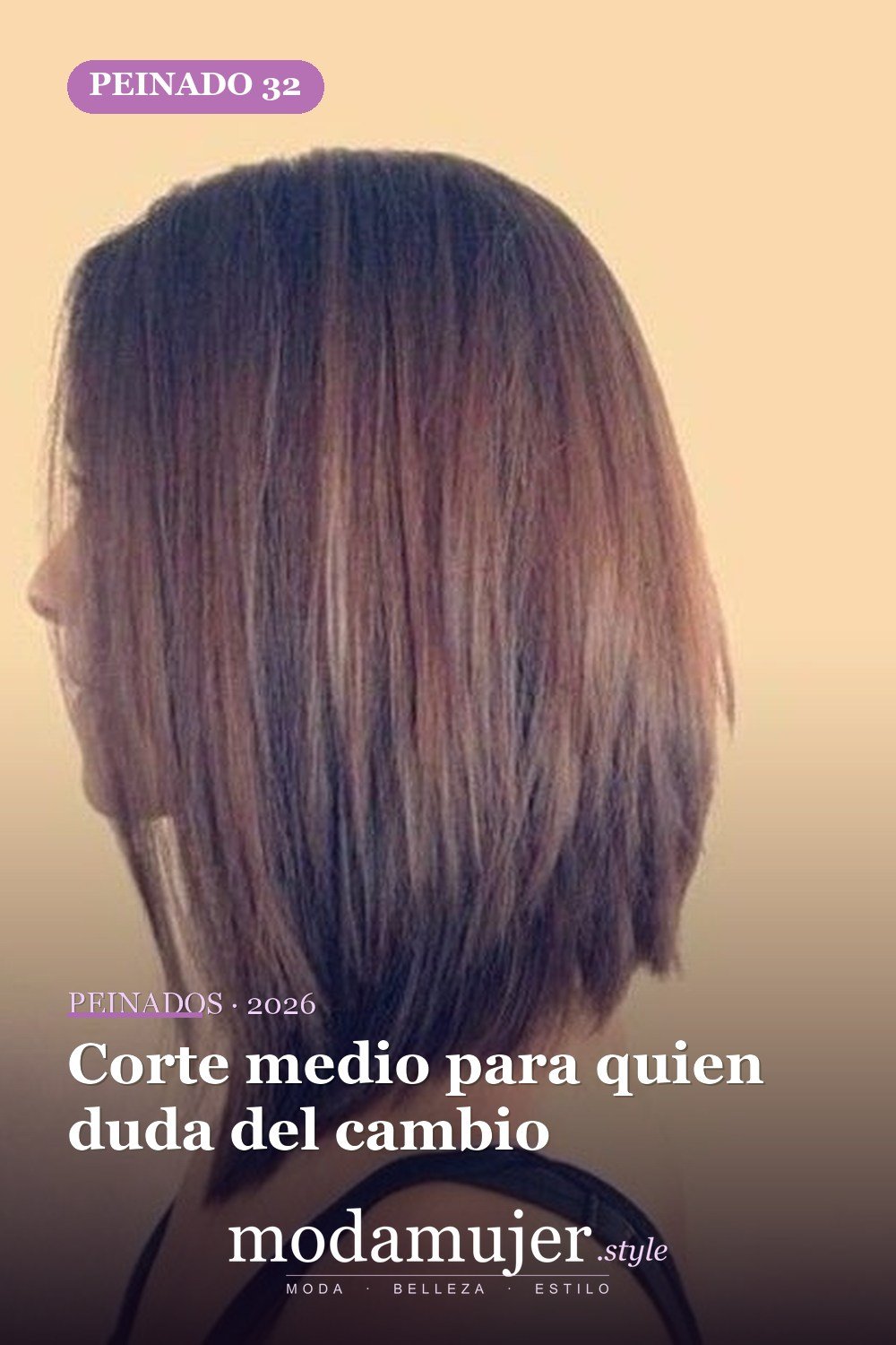 Corte medio para quien duda del cambio — 41 ideas de estilo para cortes de pelo de longitud media
