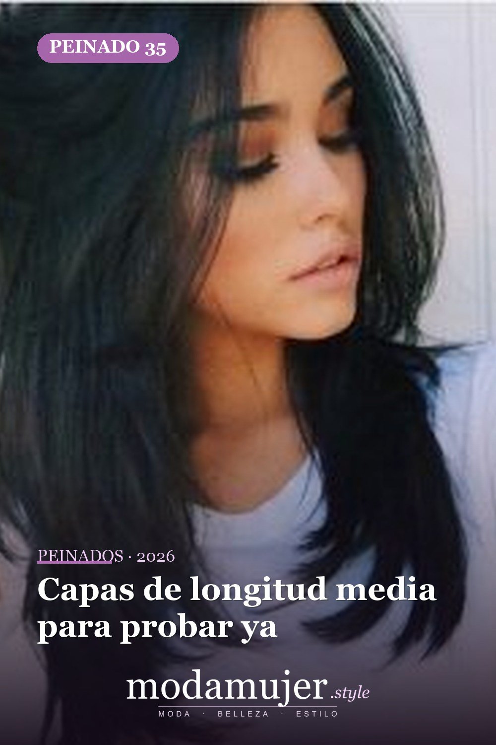 Capas de longitud media para probar ya — 41 ideas de estilo para cortes de pelo de longitud media