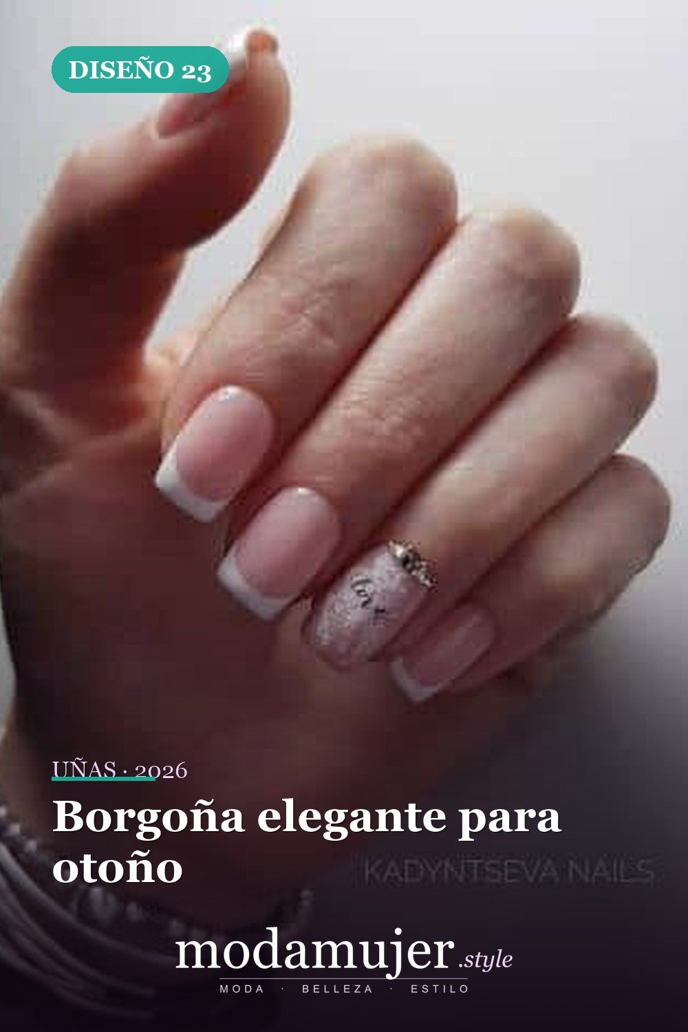 Borgoña elegante para otoño — 42 hermosos diseños de uñas para 2026