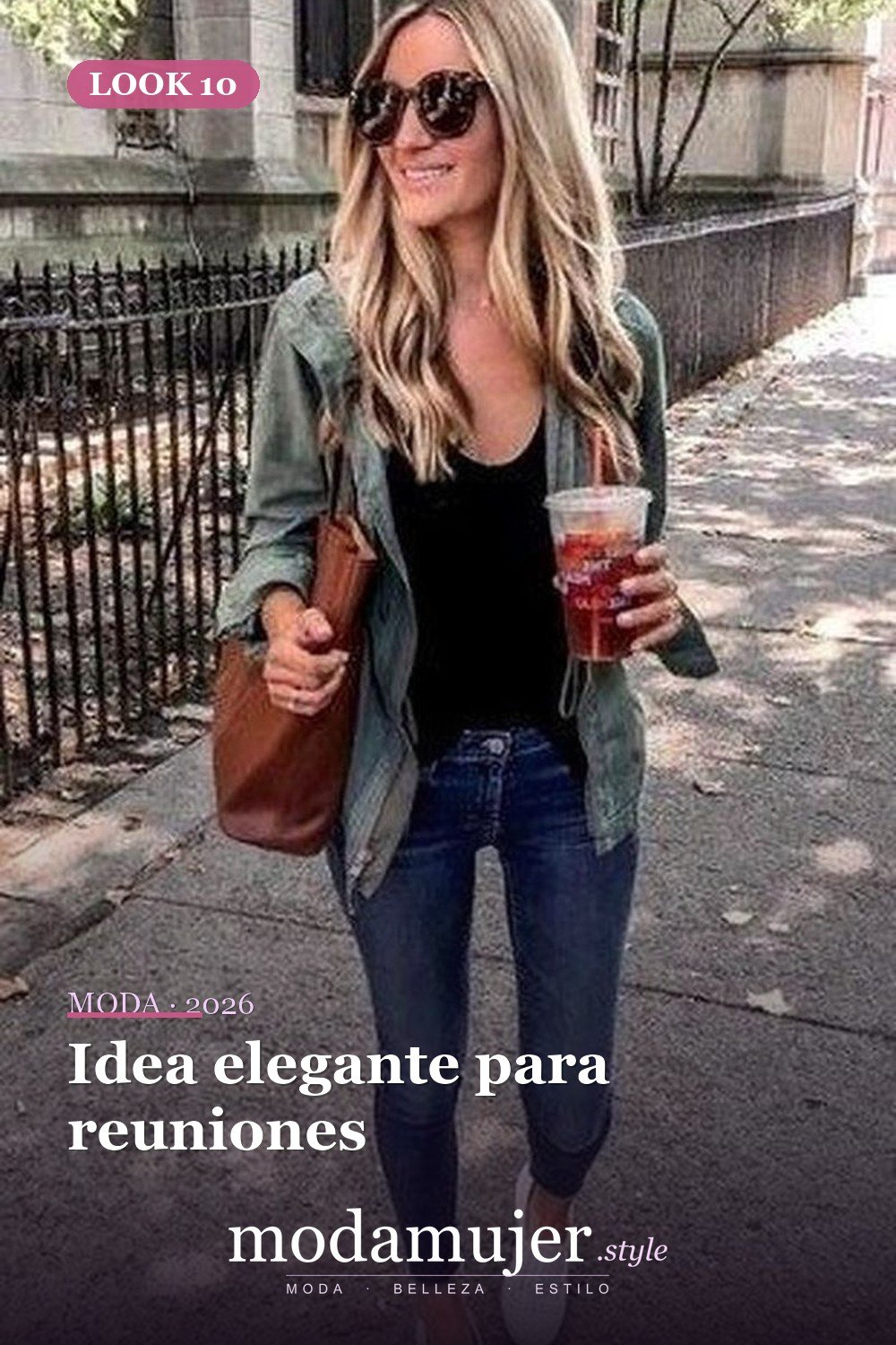 Idea elegante para reuniones — 42 Outfits Casuales de Primavera para Lucir Ahora en 2026