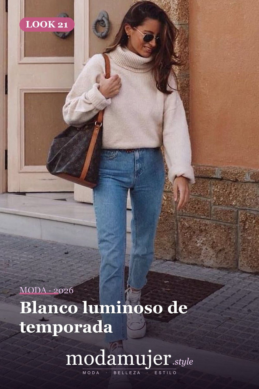 Blanco luminoso de temporada — 42 Outfits Casuales de Primavera para Lucir Ahora en 2026