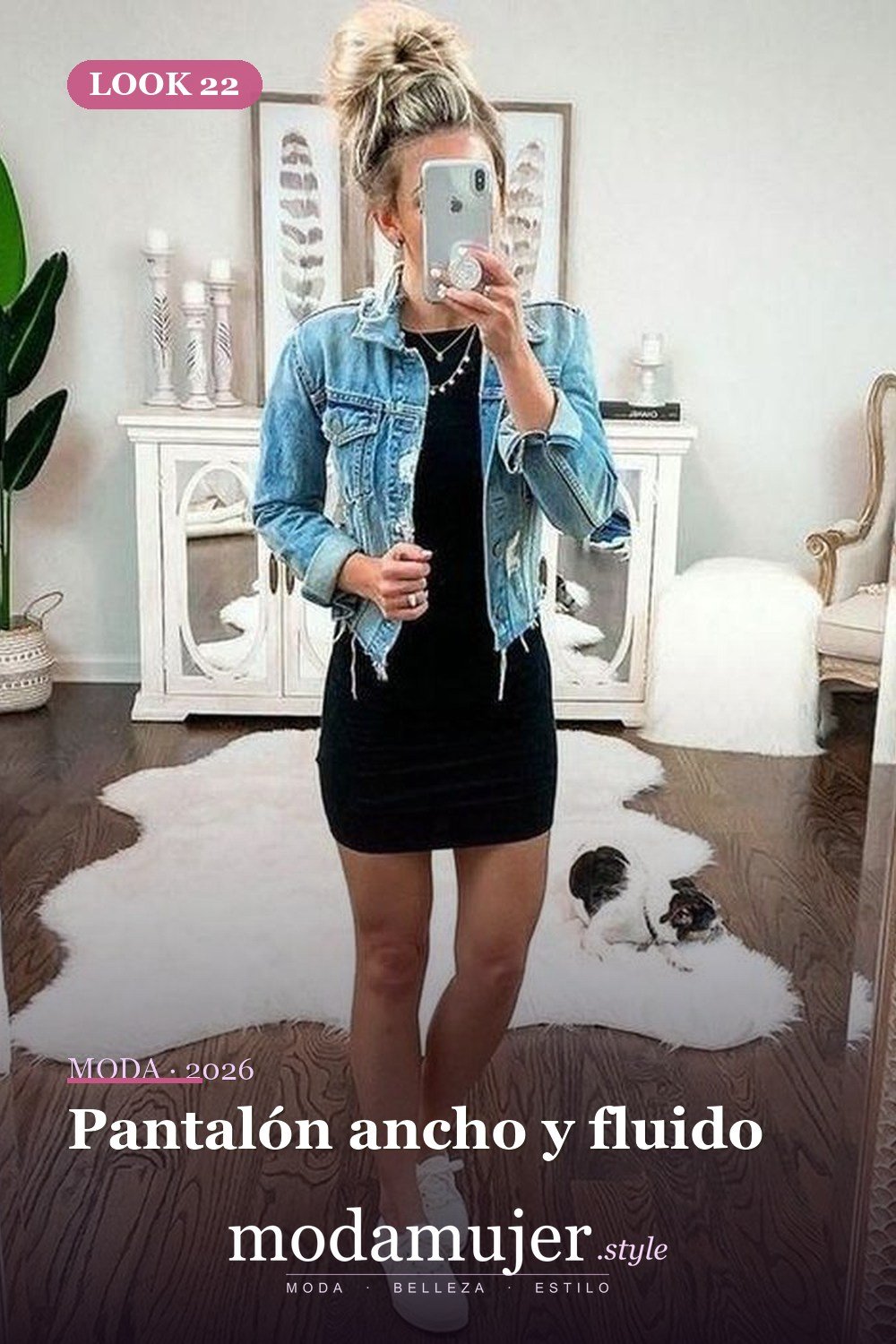Pantalón ancho y fluido — 42 Outfits Casuales de Primavera para Lucir Ahora en 2026