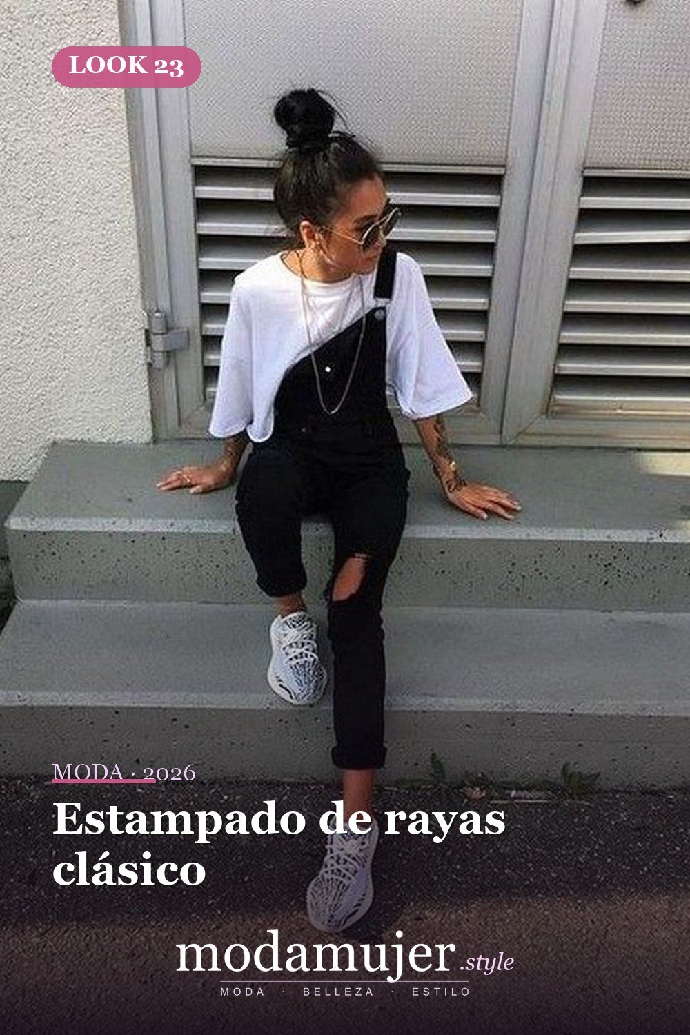 Estampado de rayas clásico — 42 Outfits Casuales de Primavera para Lucir Ahora en 2026