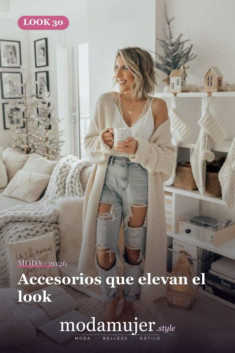 Accesorios que elevan el look — 42 Outfits Casuales de Primavera para Lucir Ahora en 2026