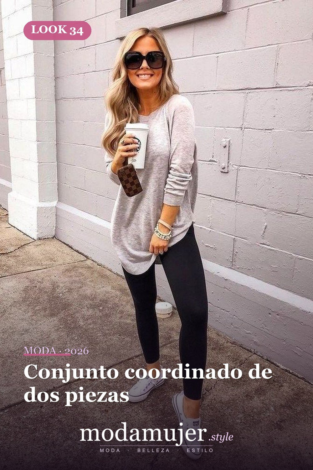 Conjunto coordinado de dos piezas — 42 Outfits Casuales de Primavera para Lucir Ahora en 2026