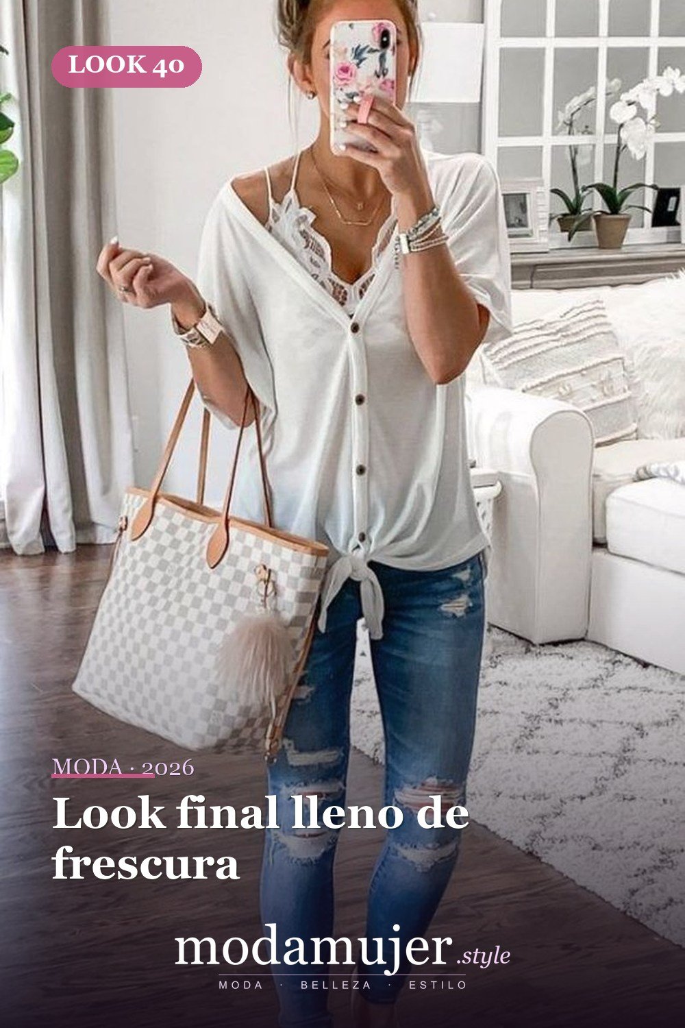 Look final lleno de frescura — 42 Outfits Casuales de Primavera para Lucir Ahora en 2026