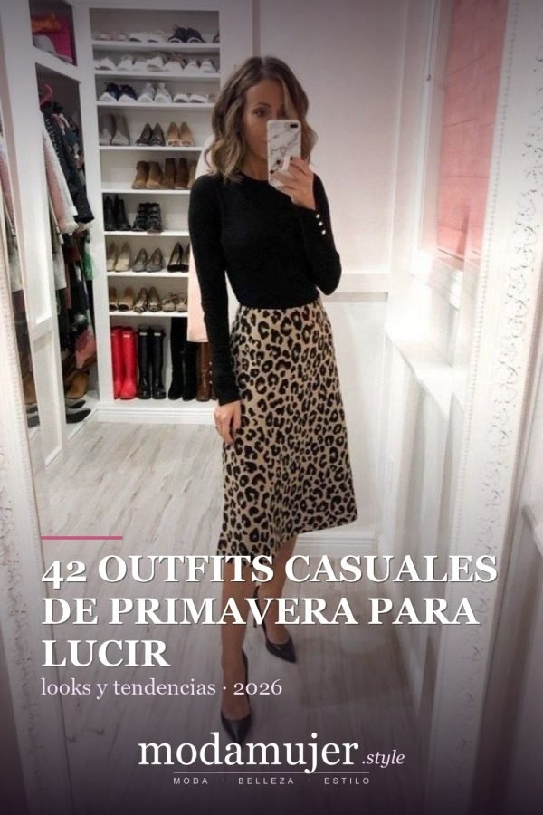 42 Outfits Casuales de Primavera para Lucir Ahora en 2026