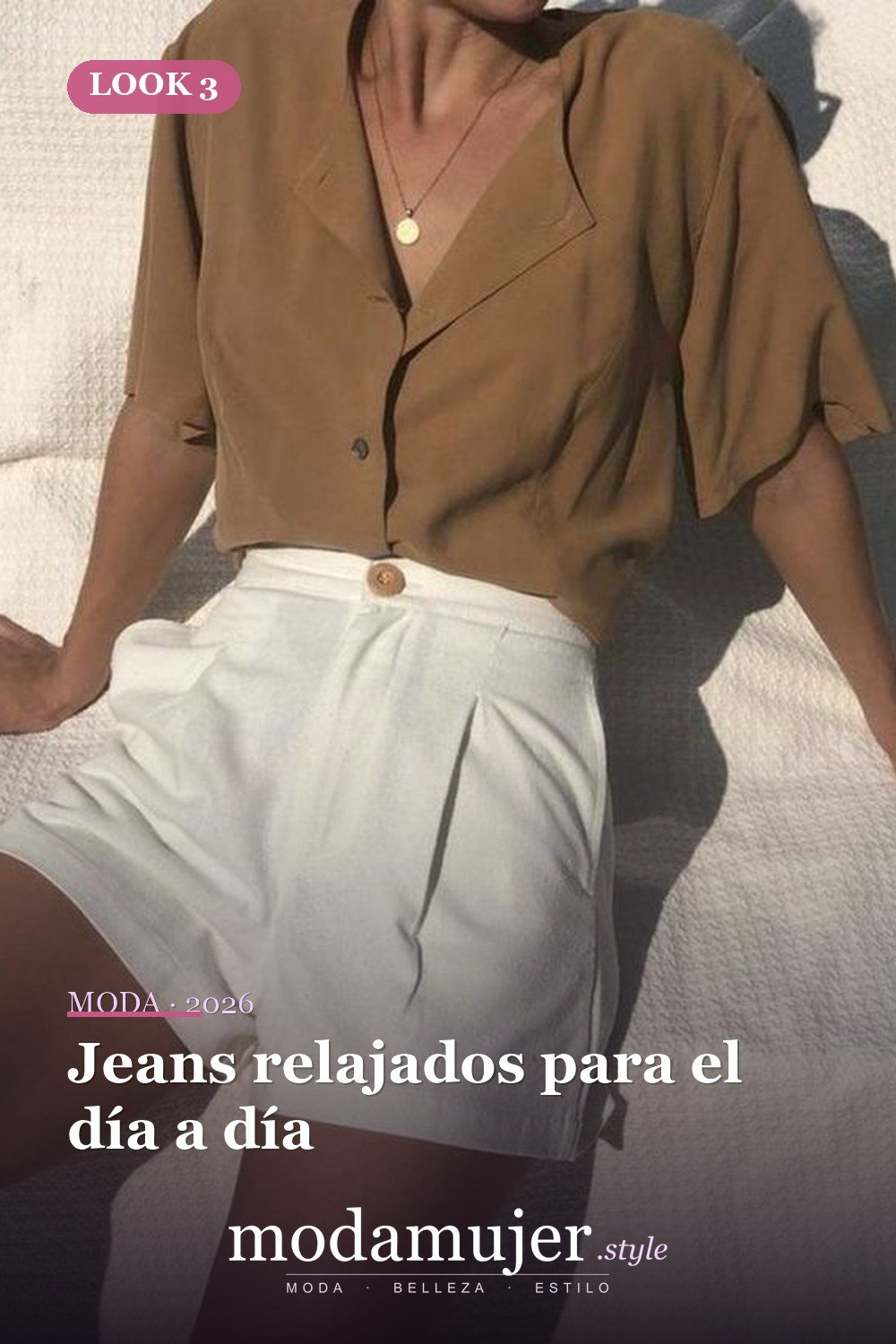 Jeans relajados para el día a día — 42 ideas de atuendos de verano más perfectos para mujeres de 30