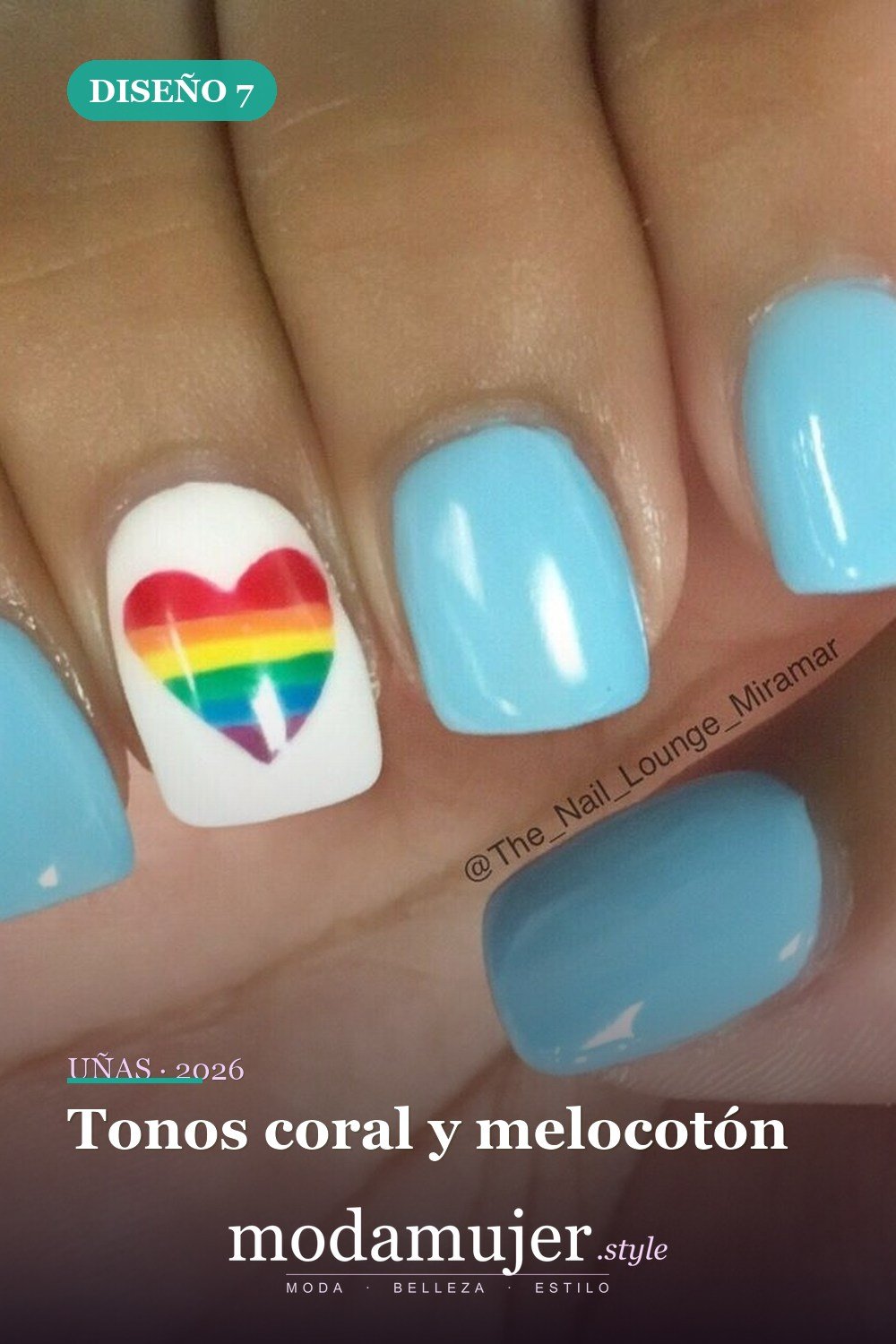 Tonos coral y melocotón — 43 ideas populares de diseños de uñas para el verano