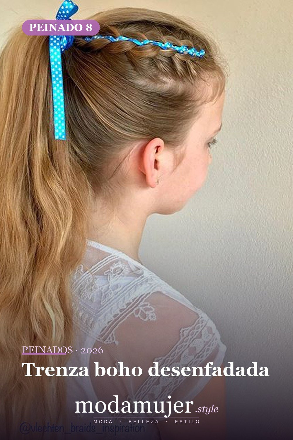 Trenza boho desenfadada — 45 mejores peinados para dirndl: trenzas y recogidos