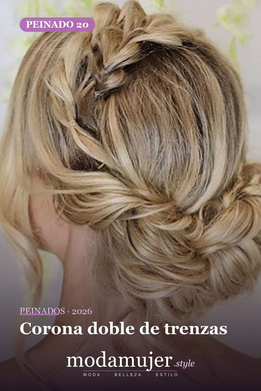 Corona doble de trenzas — 45 mejores peinados para dirndl: trenzas y recogidos