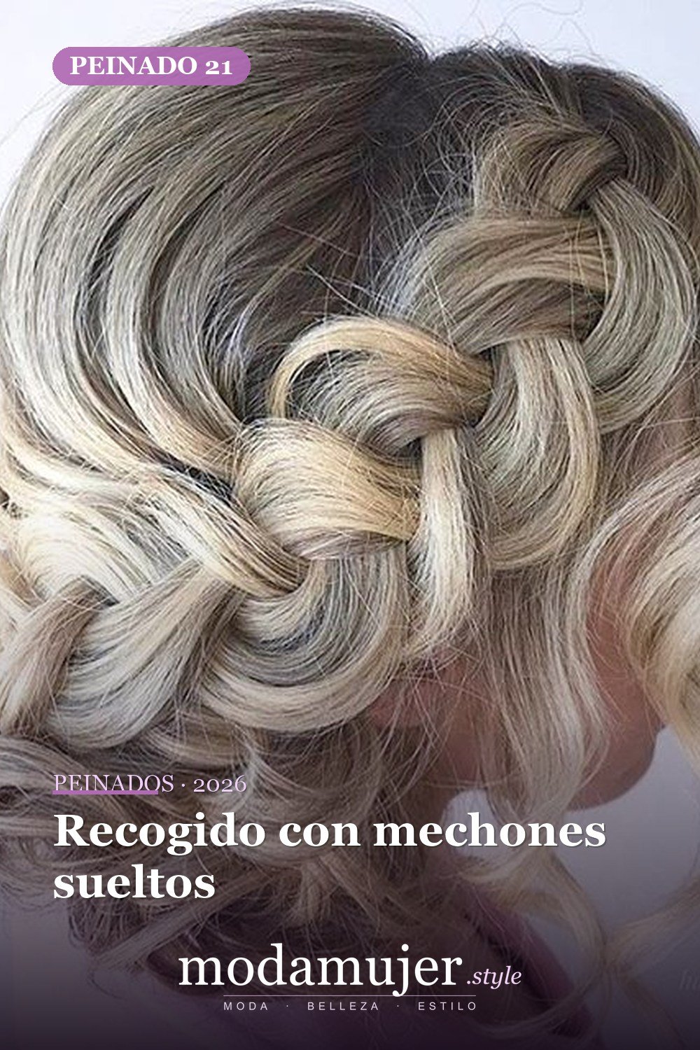 Recogido con mechones sueltos — 45 mejores peinados para dirndl: trenzas y recogidos