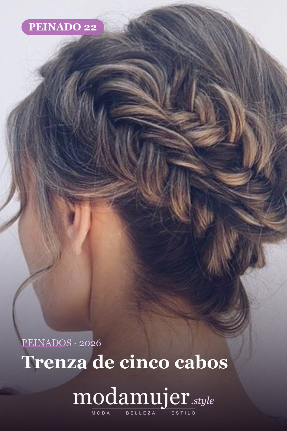 Trenza de cinco cabos — 45 mejores peinados para dirndl: trenzas y recogidos