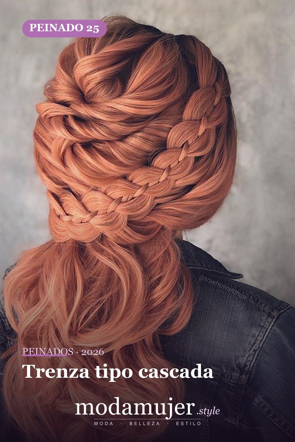 Trenza tipo cascada — 45 mejores peinados para dirndl: trenzas y recogidos