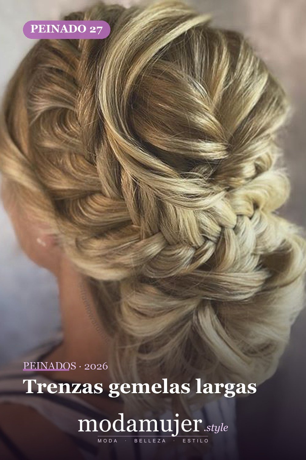 Trenzas gemelas largas — 45 mejores peinados para dirndl: trenzas y recogidos