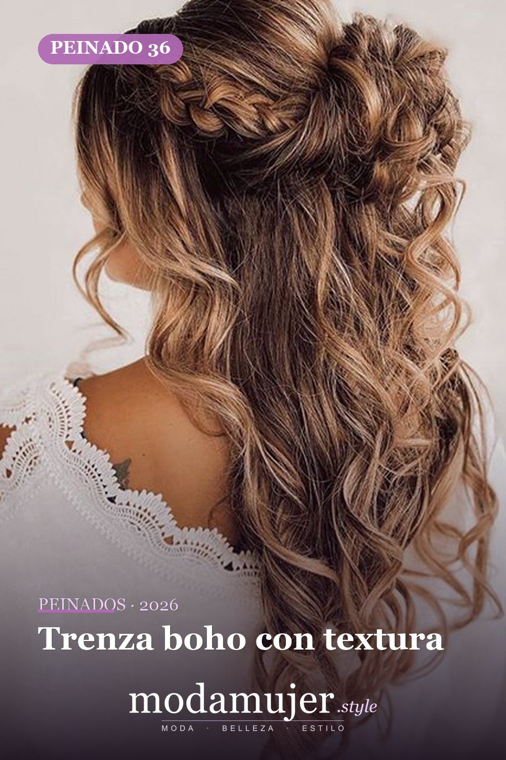 Trenza boho con textura — 45 mejores peinados para dirndl: trenzas y recogidos