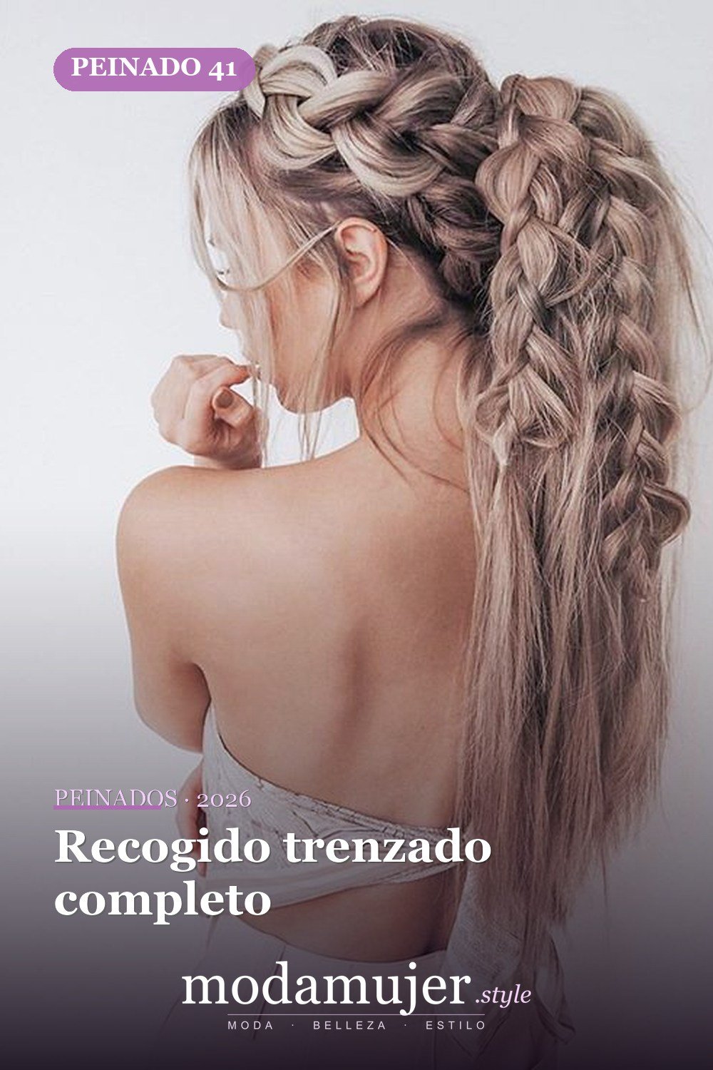 Recogido trenzado completo — 45 mejores peinados para dirndl: trenzas y recogidos
