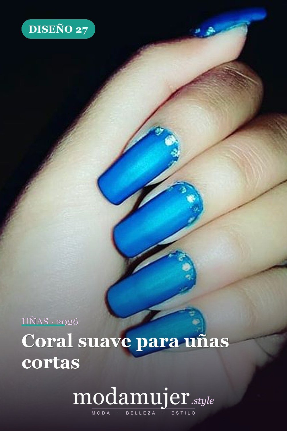 Coral suave para uñas cortas — 46 ideas del mejor diseño de uñas simple y elegante
