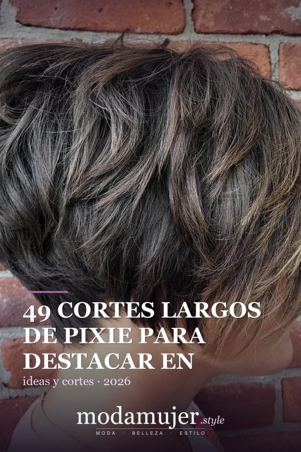 49 cortes largos de pixie para destacar en 2026
