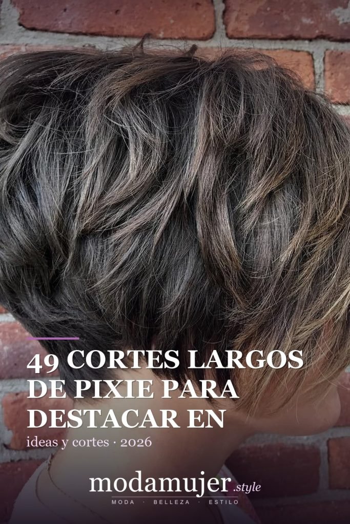 49 cortes largos de pixie para destacar en 2026 - ModaMujer