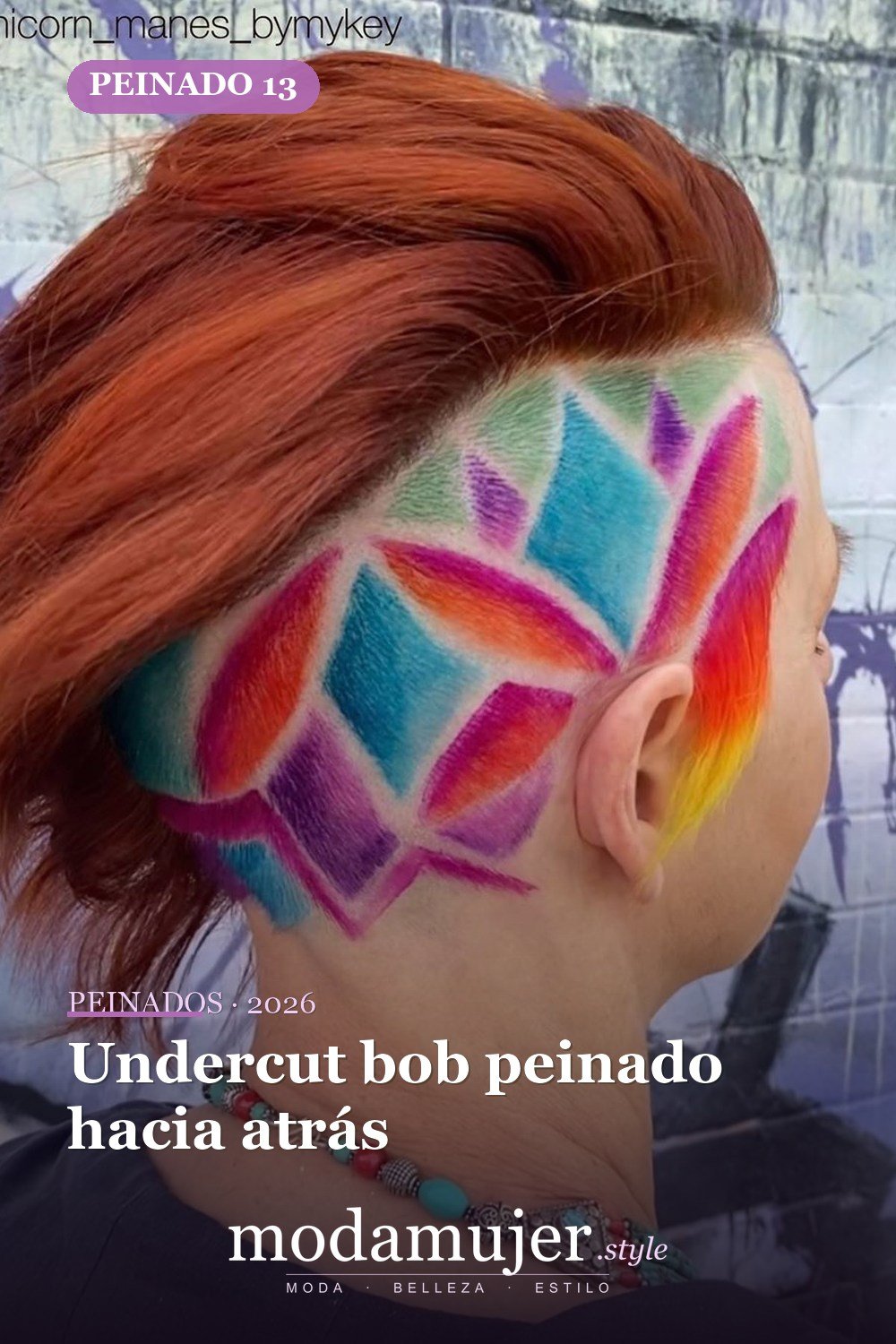 Undercut bob peinado hacia atrás — 50 Badass Undercut Bob Ideas a las que NO PUEDE decir que no