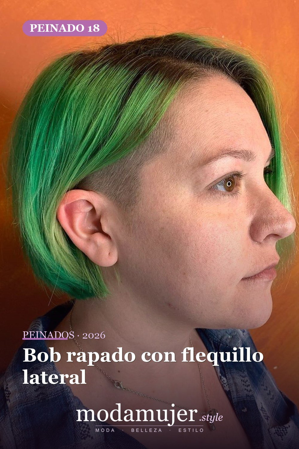 Bob rapado con flequillo lateral — 50 Badass Undercut Bob Ideas a las que NO PUEDE decir que no