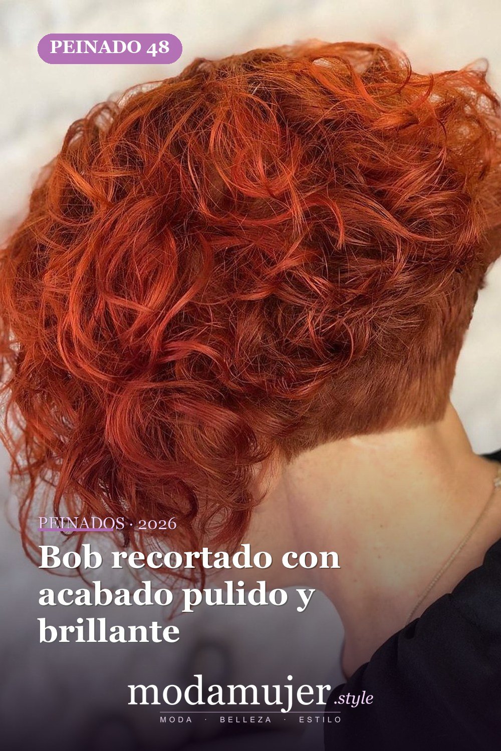 Bob recortado con acabado pulido y brillante — 50 Badass Undercut Bob Ideas a las que NO PUEDE decir que no