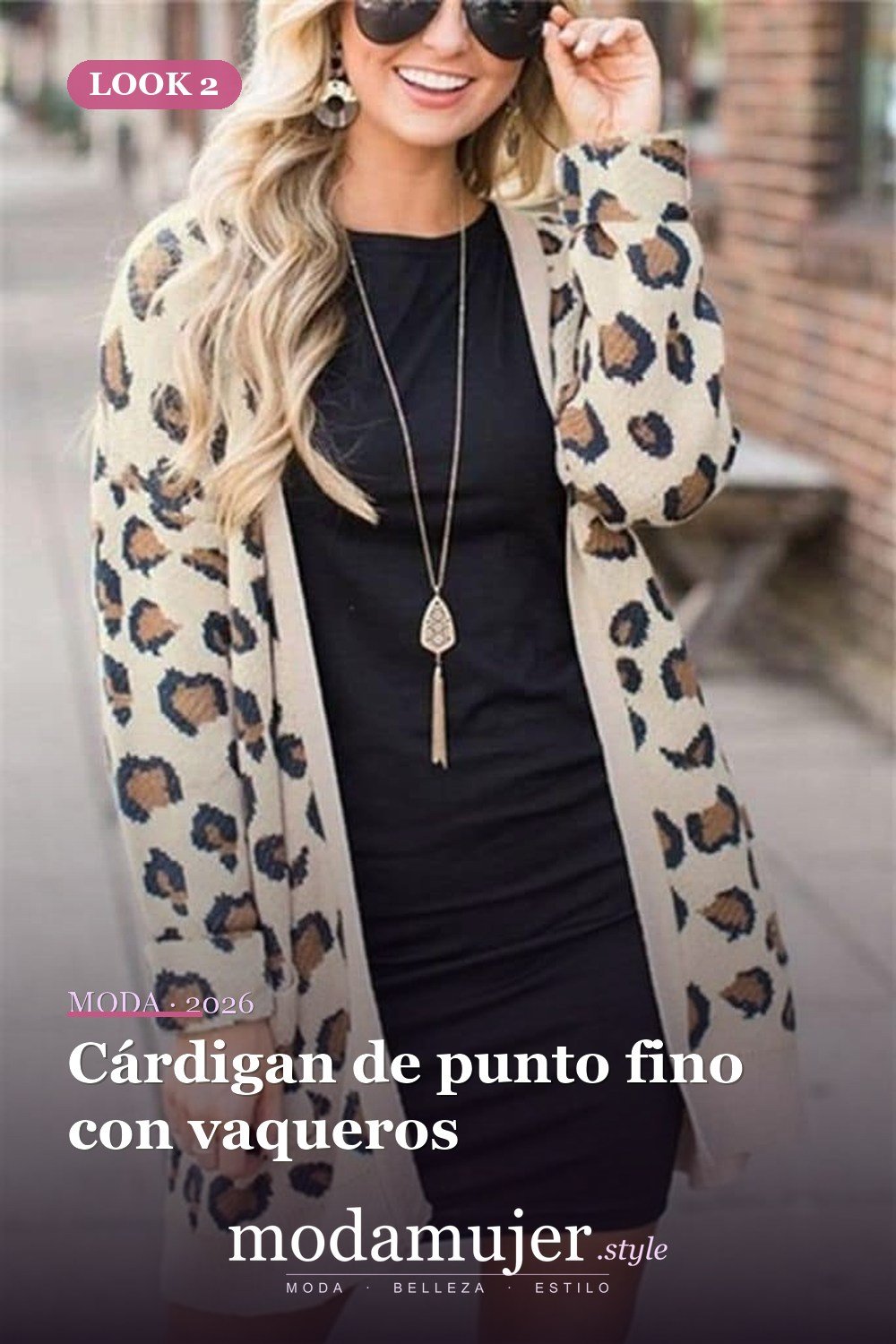 Cárdigan de punto fino con vaqueros — 50 conjuntos de cárdigan con clase para la primavera