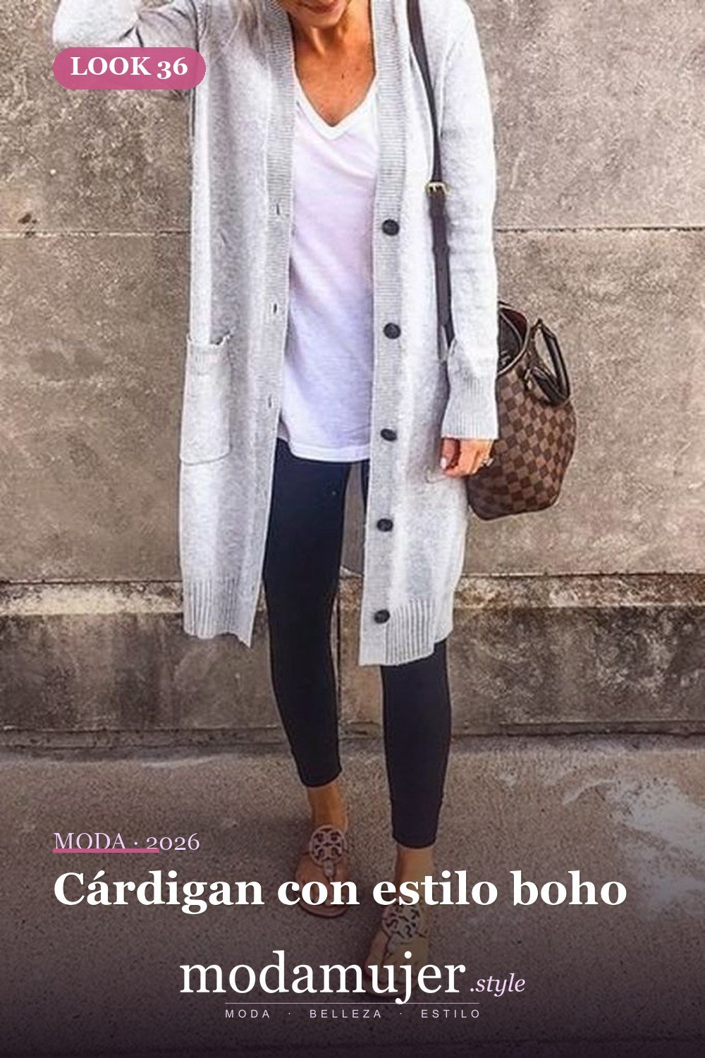 Cárdigan con estilo boho — 50 conjuntos de cárdigan con clase para la primavera