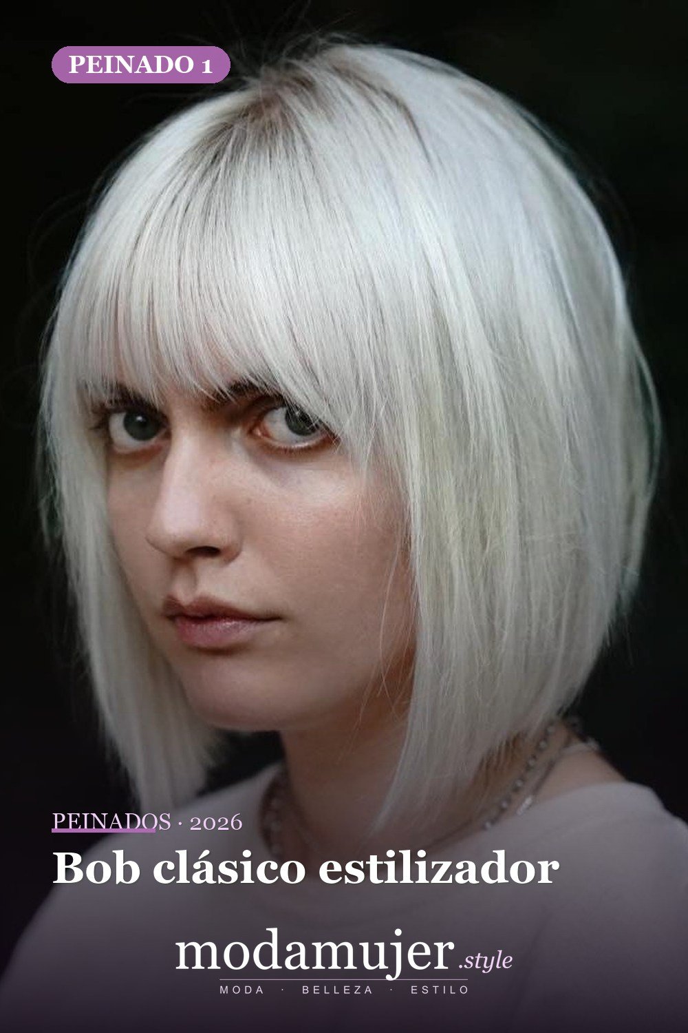 Bob clásico estilizador — 50 cortes de pelo Bob versátiles para caras redondas para 2026