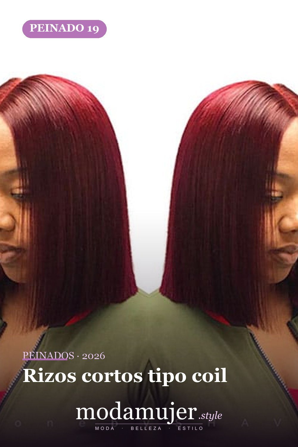 Rizos cortos tipo coil — 50 cortes de pelo cortos para mujeres negras