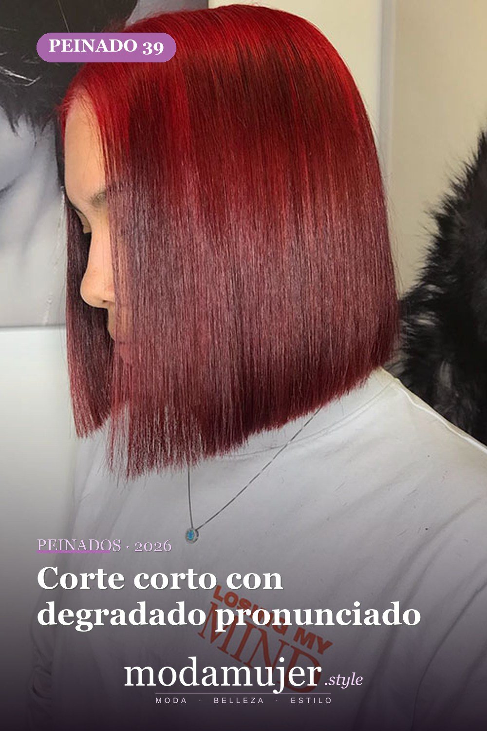 Corte corto con degradado pronunciado — 50 cortes de pelo cortos para mujeres negras