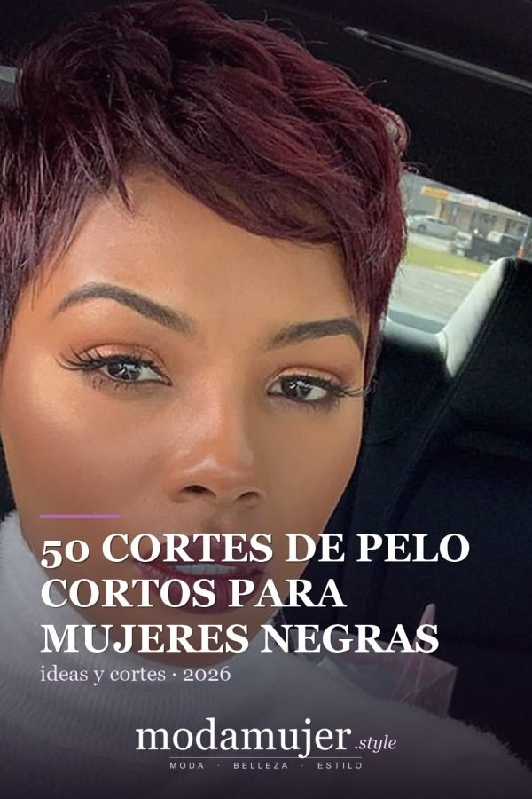50 cortes de pelo cortos para mujeres negras