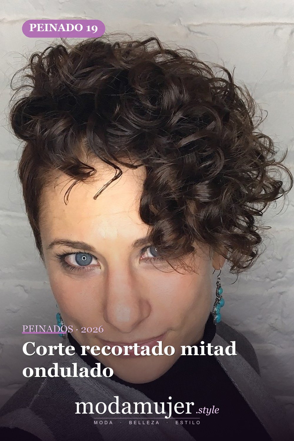 Corte recortado mitad ondulado — 50 cortes de pelo ondulados cortos absolutamente nuevos para 2026