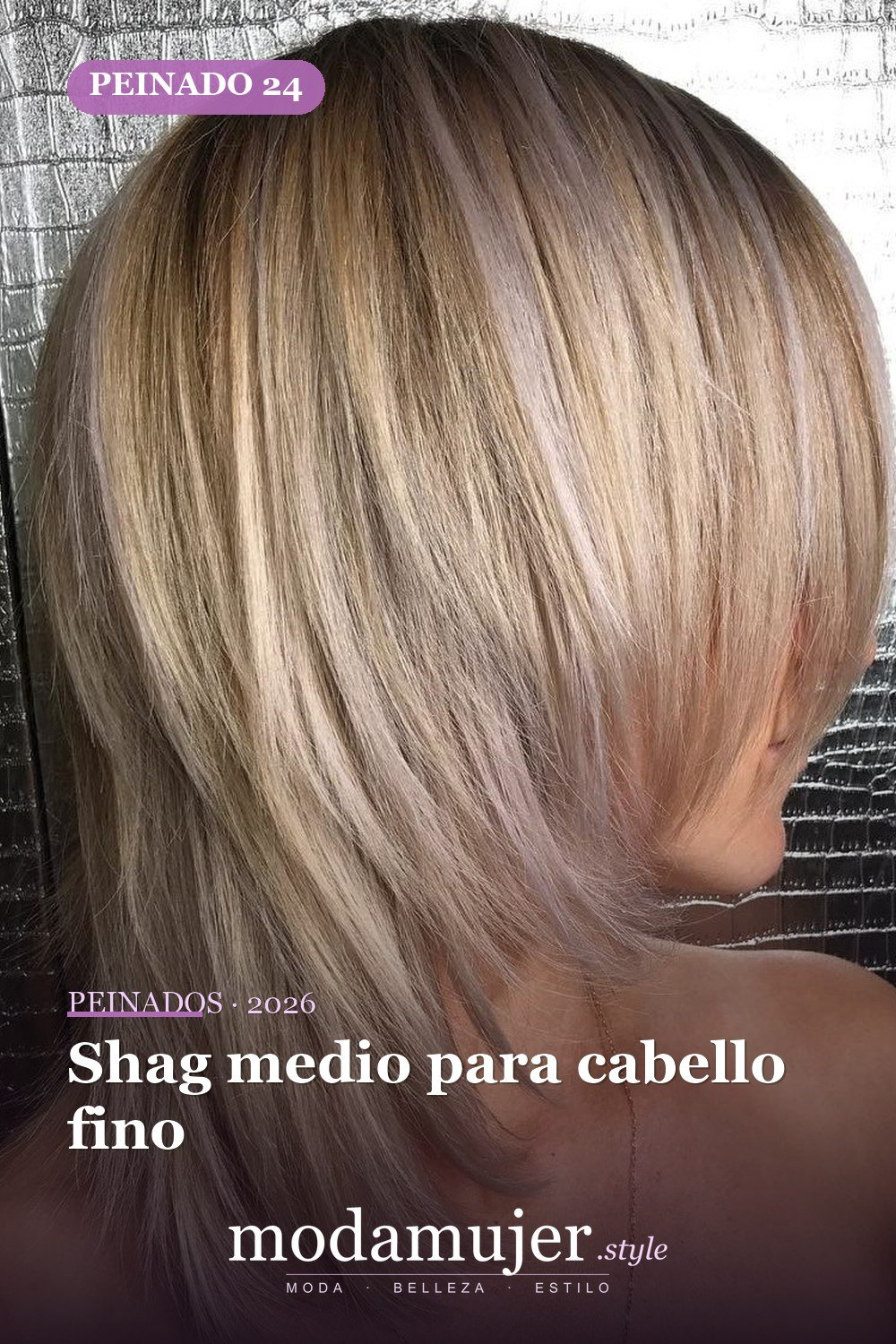 Shag medio para cabello fino — 50 cortes shag de melena media para todo tipo de cabello