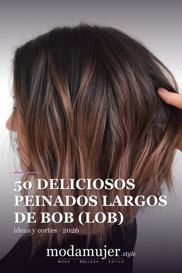 50 deliciosos peinados largos de bob (lob)