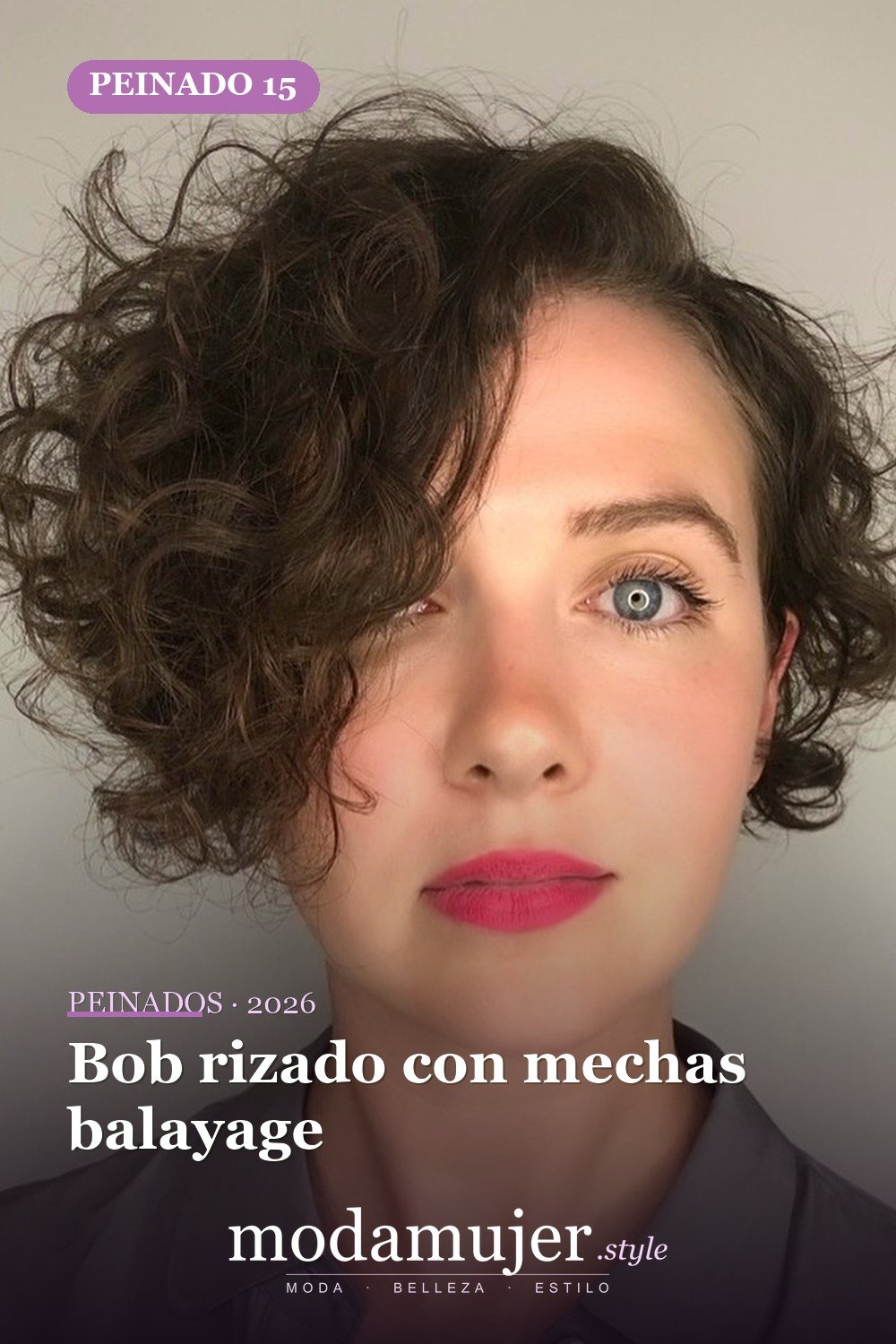 Bob rizado con mechas balayage — 50 ideas de bob rizado: los mejores peinados de 2026 para cada tipo de rizo