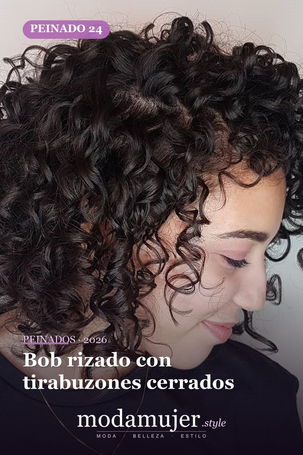 Bob rizado con tirabuzones cerrados — 50 ideas de bob rizado: los mejores peinados de 2026 para cada tipo de rizo