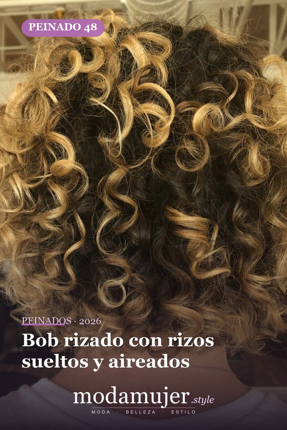 Bob rizado con rizos sueltos y aireados — 50 ideas de bob rizado: los mejores peinados de 2026 para cada tipo de rizo