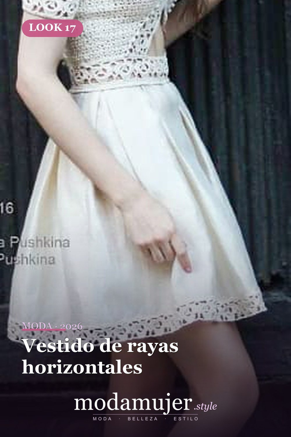 Vestido de rayas horizontales — 50+ Ideas e imágenes de patrones de vestido de ganchillo elegantes