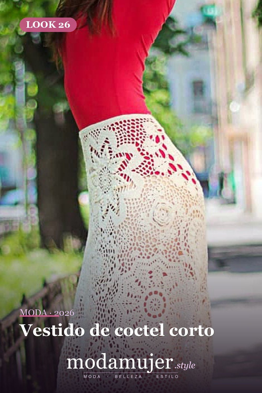 Vestido de coctel corto — 50+ Ideas e imágenes de patrones de vestido de ganchillo elegantes
