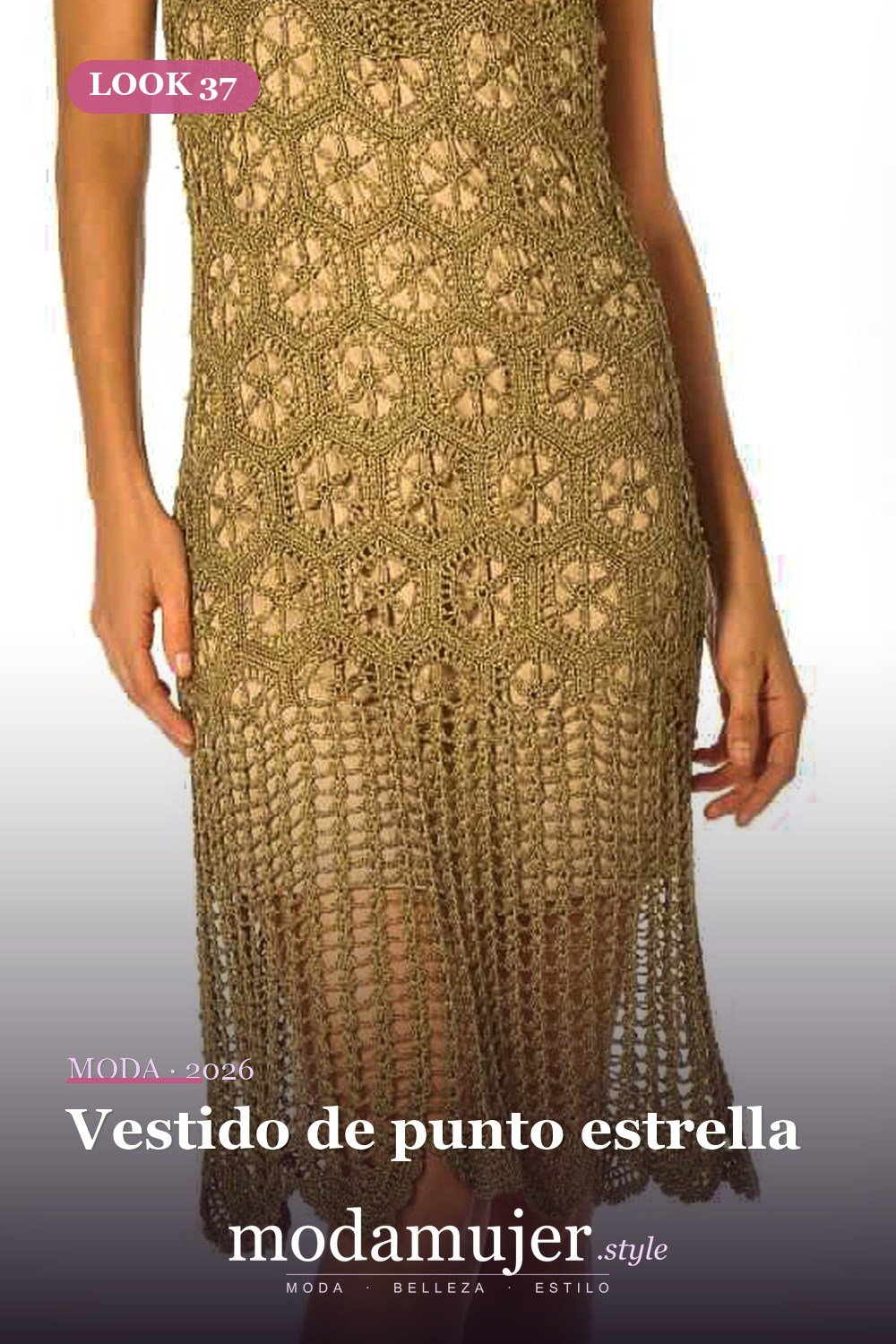 Vestido de punto estrella — 50+ Ideas e imágenes de patrones de vestido de ganchillo elegantes