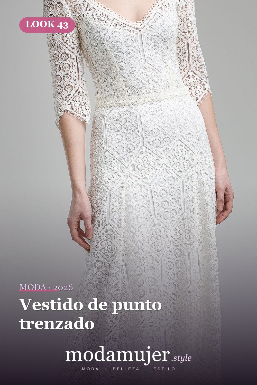 Vestido de punto trenzado — 50+ Ideas e imágenes de patrones de vestido de ganchillo elegantes