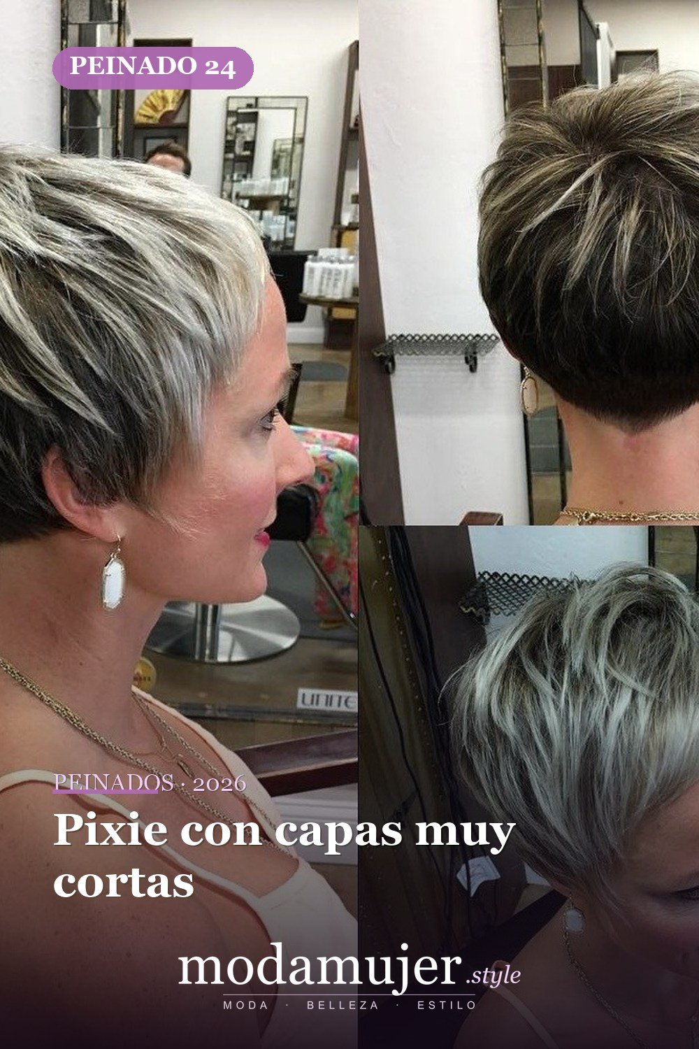 Pixie con capas muy cortas — 50 ideas frescas de corte de duendecillo picado