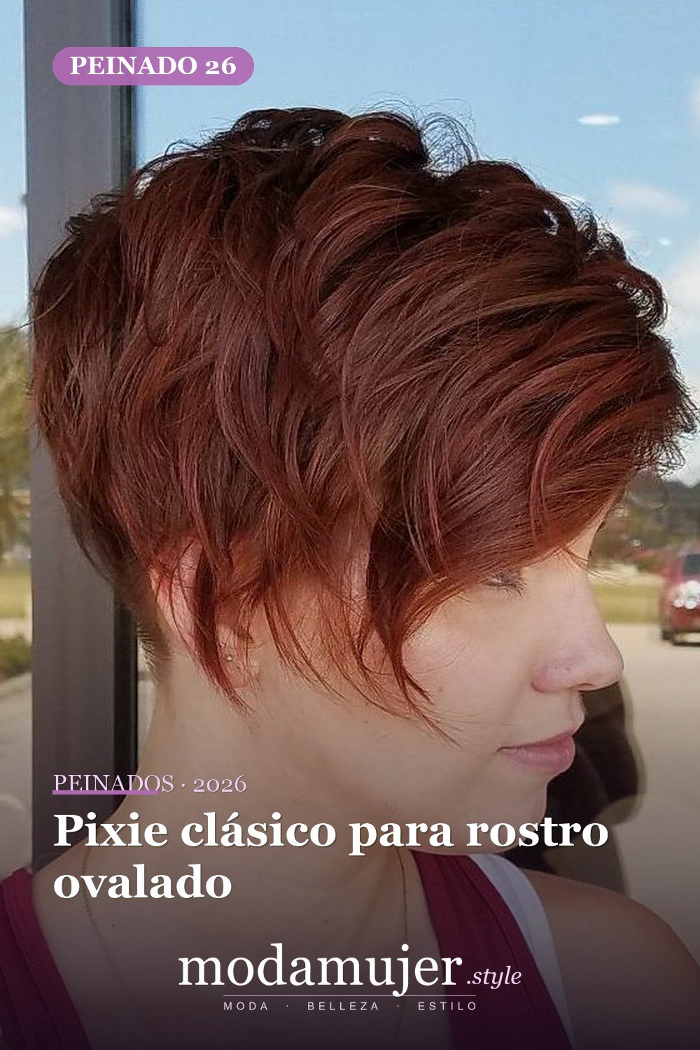 Pixie clásico para rostro ovalado — 50 ideas frescas de corte de duendecillo picado