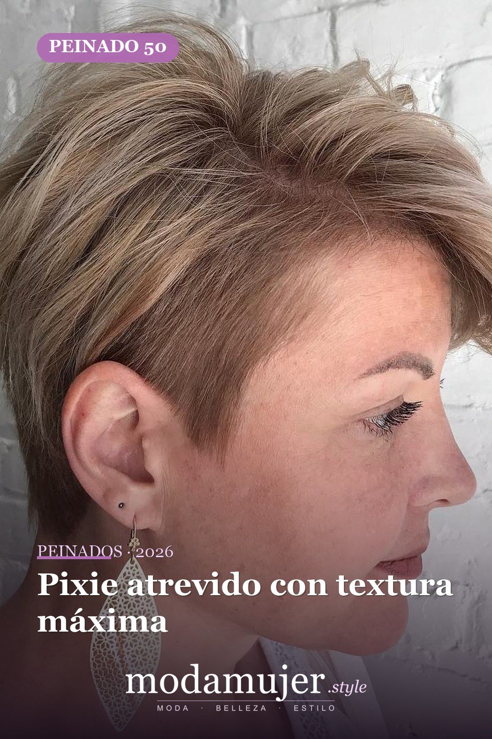 Pixie atrevido con textura máxima — 50 ideas frescas de corte de duendecillo picado