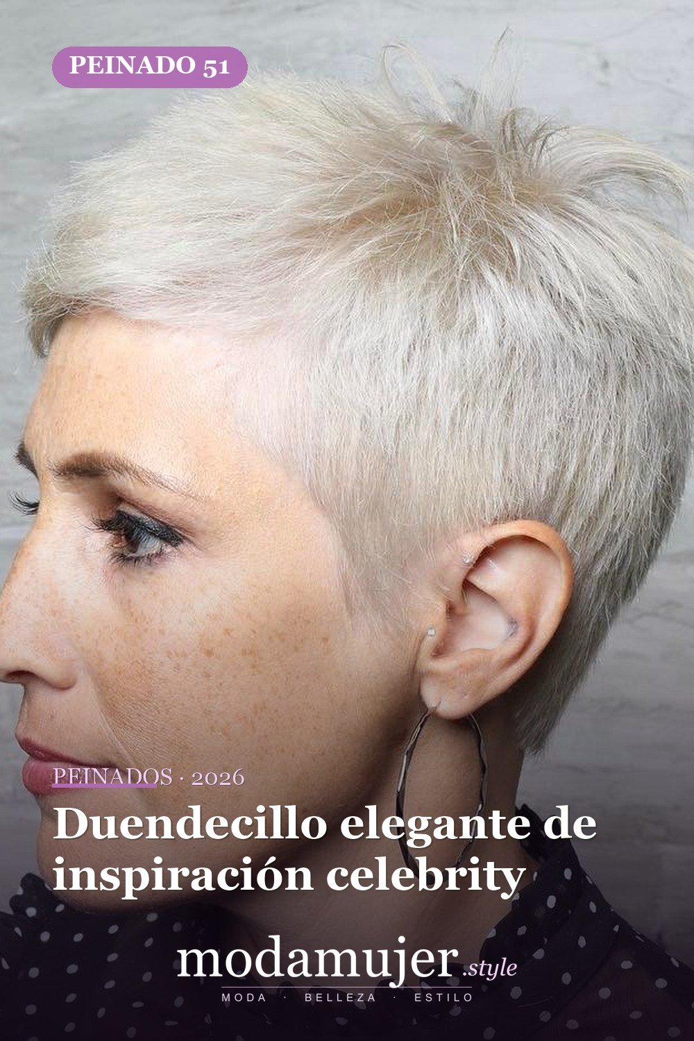 Duendecillo elegante de inspiración celebrity — 50 ideas frescas de corte de duendecillo picado