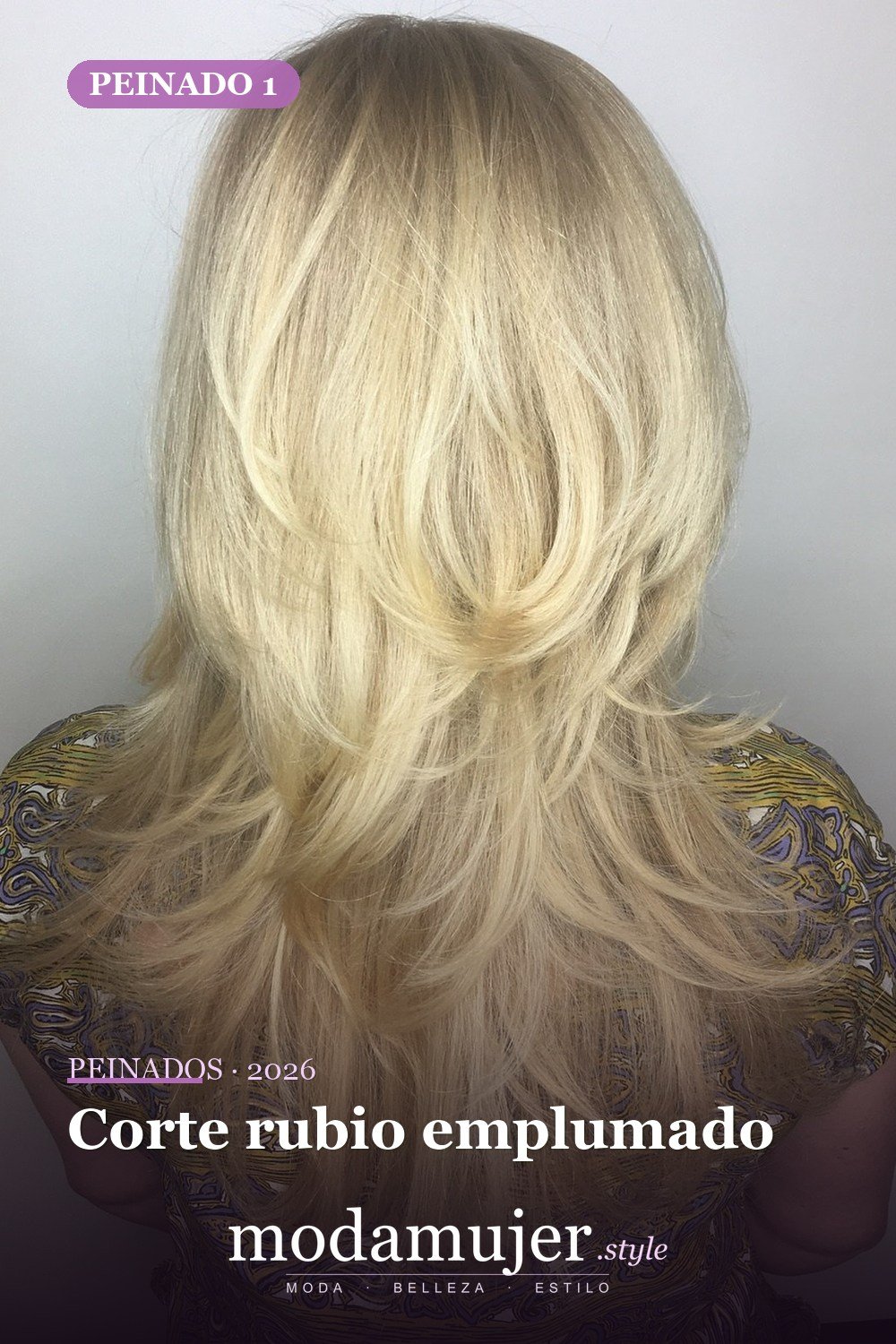 Corte rubio emplumado — 50 ideas y tendencias de corte de pelo de pelusa larga